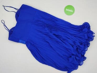 sukienki na wesele do kolan srebrna: Sukienka damska, rozmiar S — 3