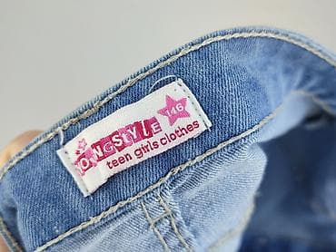 t shirt z sercem: Spodnie jeansowe, Young Style, 11 lat, 146, stan - Bardzo dobry — 4