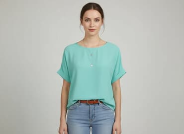 bluzki oversize sklep internetowy: Bluzka damska, rozmiar One size — 6