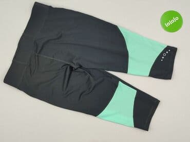 legginsy do biegania czarne: Crivit, Legginsy Sportowe damskie, rozmiar L — 3