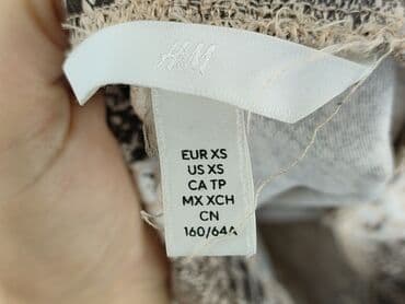 legginsy woskowane wysoki stan: H&M, Legginsy Eleganckie damskie, rozmiar XS — 4