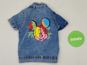 джинсова куртка: Children's jeans jacket, 1.5-2 years, 86-92 cm, Disney, condition - Very good — 3