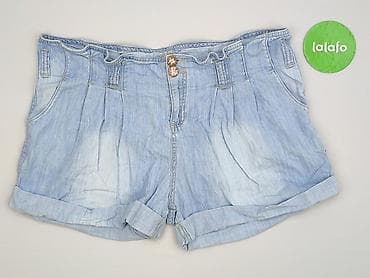 biale jeansy: Szorty damskie, rozmiar XL — 2