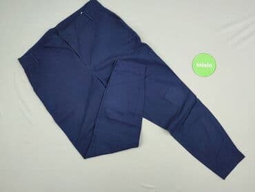 krótkie chinosy damskie: Spodnie materiałowe damskie, rozmiar XL — 2