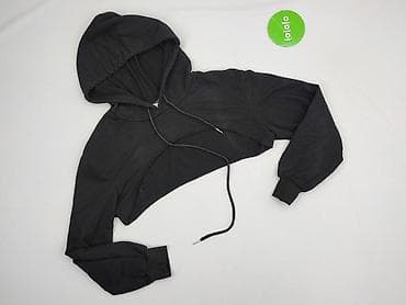 w klapkach tekst: Shein, Bluza z kapturem damska, rozmiar M — 2