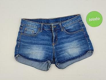 jeans girlfriend: Denim, Shorts for women, size XS — 2