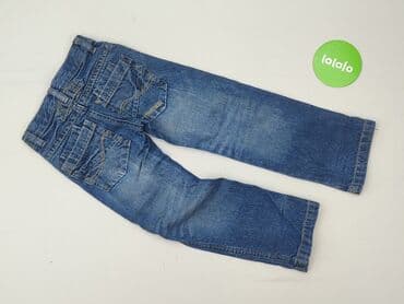 mango spodnie w paski: Spodnie jeansowe, Lupilu, 5-6 lat, 116, stan - Bardzo dobry — 3