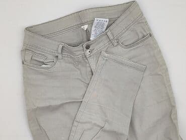 baggy grey jeans: Jeansy damskie, rozmiar L — 1