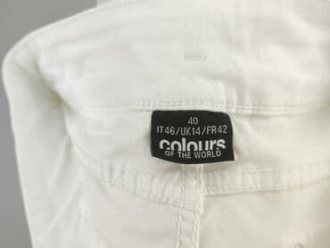 jeansy damskie cropp: Colours of the World, Spodnie 3/4 damskie, L — 4