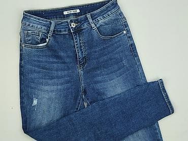 plus size mom jeans: Jeansy damskie, rozmiar M — 1