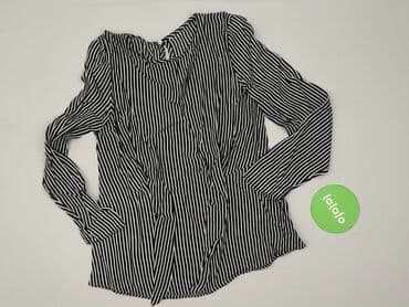 biała bluzka w czarne paski: Women's blouse, size S — 3