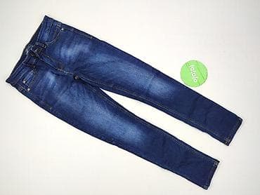 bluzki cekiny: Spodnie jeansowe, Next, 9 lat, 128/134, stan - Idealny — 2