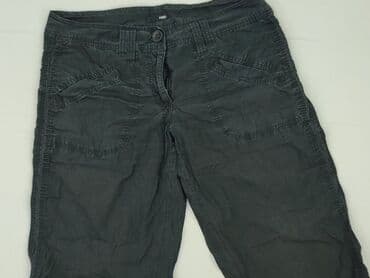 wysokie trampki do krótkich spodni: H&M, Spodnie 3/4 damskie, rozmiar M — 1