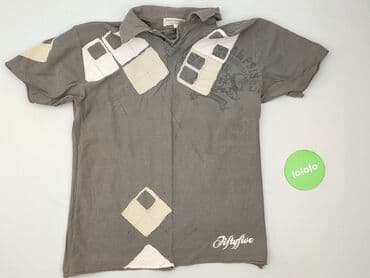 koszulka z napisem dzik: Koszulka polo dla mężczyzn, L, Crosshatch, stan - Dobry — 2
