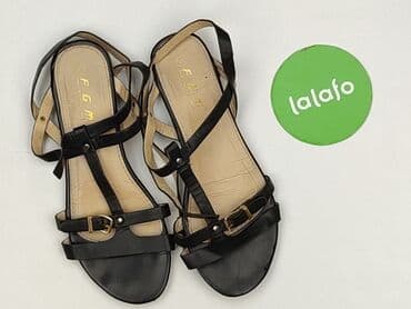 sandały płaskie z kamieniami: Sandals for women, size 41 — 2