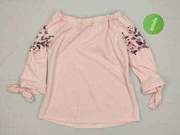 bluzki hiszpanki w kwiaty: Bluzka damska, rozmiar S — 3