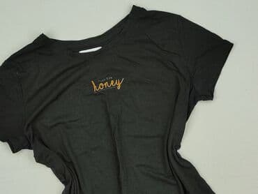 czarne t shirty z napisem: Reserved, T-shirt damski, rozmiar XL — 1