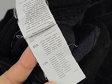 jeansy czarne: Jeansy damskie, rozmiar M — 6