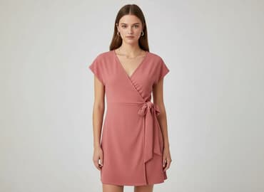 sukienki karmelowa na wesele: Sukienka damska, rozmiar S — 7