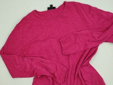koszulka z prazkowanej dzianiny: SMOG, T-shirt damski, rozmiar M — 1