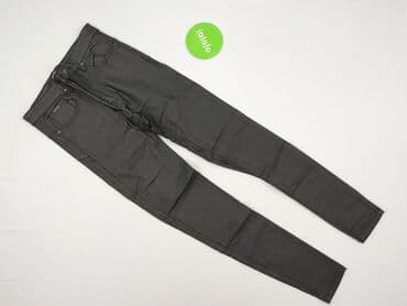 brązowe spodnie woskowane stradivarius: Stradivarius, Jeansy damskie, rozmiar S — 2