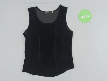 czarne bluzki z krótkim rękawem allegro: Women's blouse, size S (EU 36) — 2