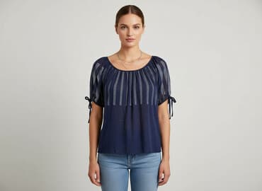 koszula wiya w paski: Bluzka damska, rozmiar S — 6