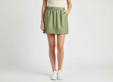 krótkie spódnice skórzane: Spódnica damska, rozmiar L — 1