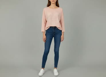 bluzka w serduszka sinsay: Sinsay, Bluzka damska, rozmiar S — 1