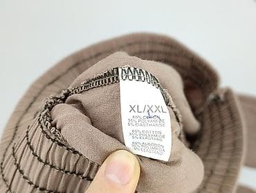 dżinsy plus size: Spodnie materiałowe damskie, rozmiar 2XL — 5