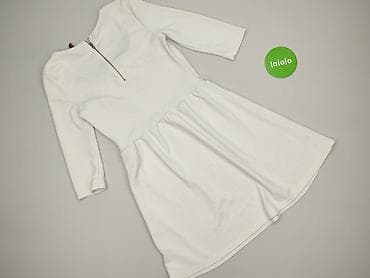 biale buty: Bershka, Sukienka damska, rozmiar L — 3