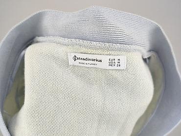 sweter w stokrotki: Stradivarius, Kardigan damski, rozmiar M — 4