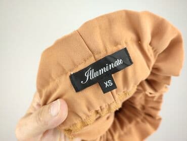 Women: Illuminate, Material trousers for women, size XS (EU 34) — 4