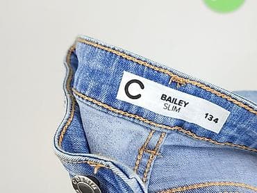 sweaters h: Spodnie jeansowe, Cubus, 9 lat, 128/134, stan - Idealny — 4