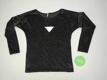 bluzki czarne plus size: Bluzka damska, rozmiar M — 2