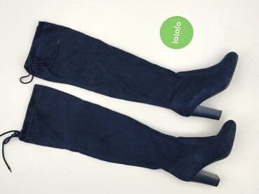 sandalki czarne ccc: Kozaki damskie, rozmiar 36 — 2