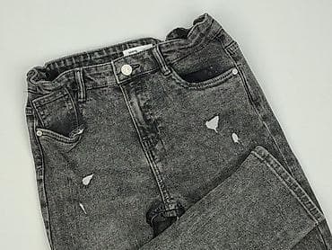 crox buty: Spodnie jeansowe, Sinsay, 10 lat, 140, stan - Bardzo dobry — 1