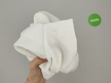 bluzka z baskinką biała: Women's blouse, size S — 4