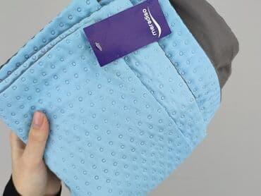 Pillowcases: PL - Pillow 41 x 41, color - Light blue, condition - Very good — 4