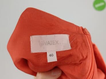 sukienki pomarańczowa na wesele: Sukienka damska, rozmiar L — 4