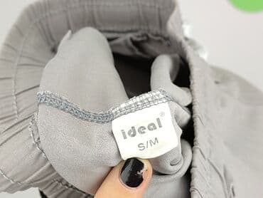 spodnie dres: IDEAL, Spodnie materiałowe damskie, S — 4