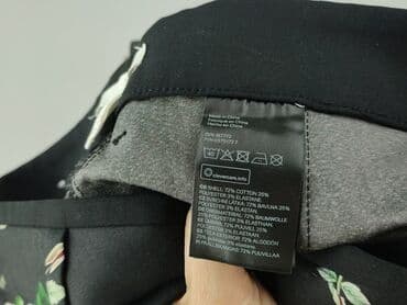 hm joggery damskie: H&M, Material trousers for women, size M (EU 38) — 5