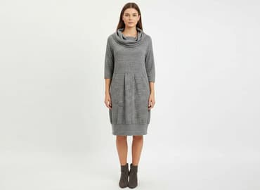 sukienka golf sweter: Sukienka damska, rozmiar S — 7