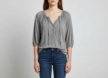 sukienka ze stójką zara: Bluzka damska, rozmiar M — 6