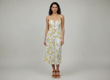 sukienka letnia na ramiaczka: Sukienka damska, rozmiar L — 5