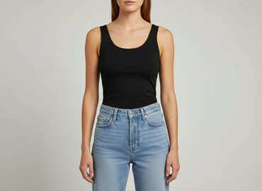 koszulka na ramiaczkach: Primark, T-shirt damski, rozmiar M — 1