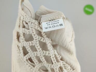 beżowe buty na koturnie ccc: Bluzka damska, rozmiar 2XL — 5