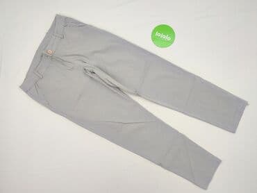woskowane legginsy z wysokim stanem zara: Material trousers for women, size S (EU 36) — 2
