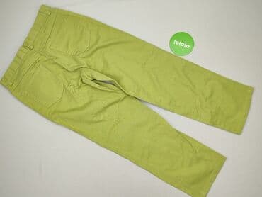 zielone jeansy damskie: Spodnie materiałowe damskie, rozmiar XL — 3