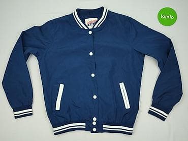 bomber jacket: Męska kurtka bomber/varsity Alcott Cheer – granatowa - Marka/linia — 2